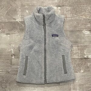Women’s Gray Patagonia Los Gatos Fleece Vest Size Small